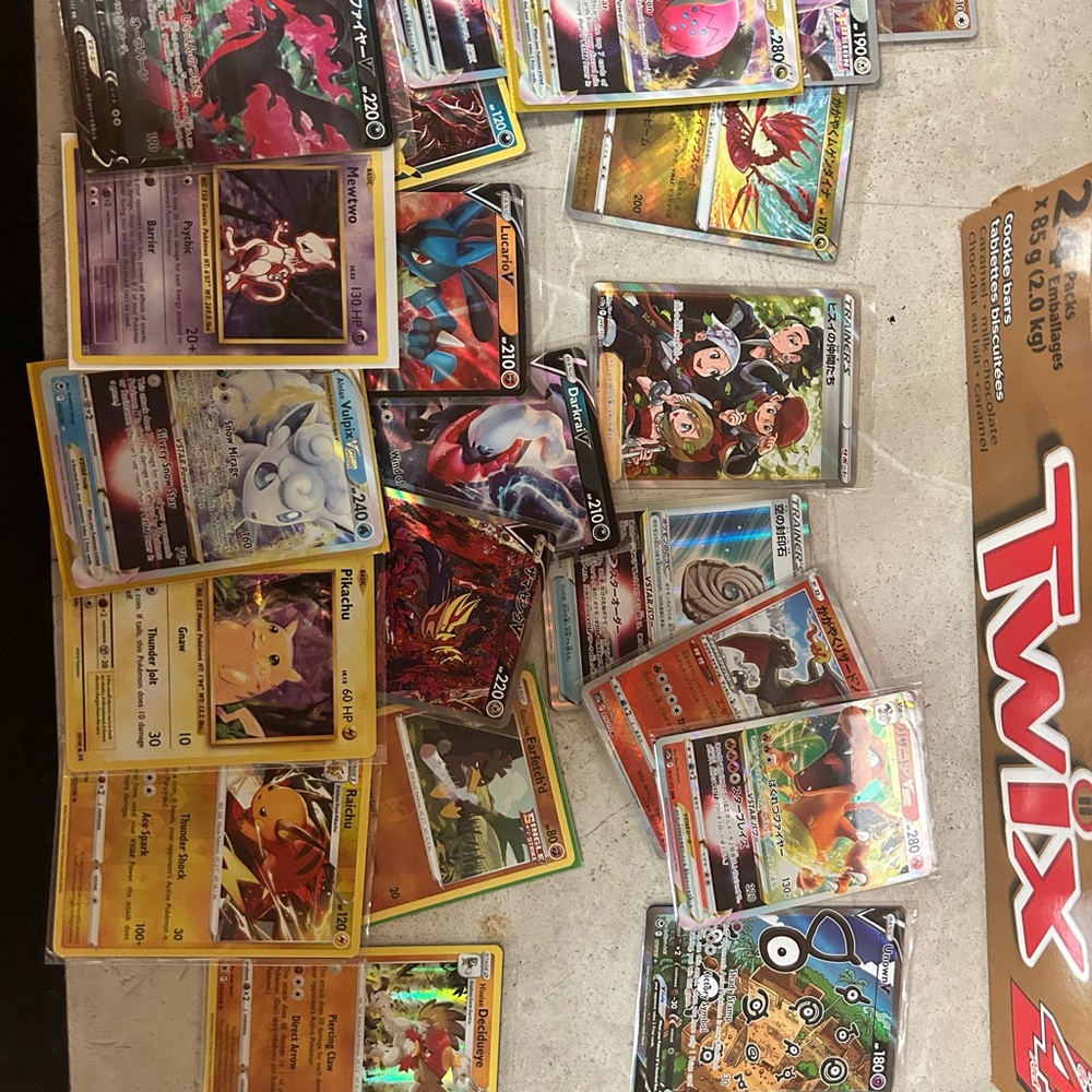 Huge Pokémon card collection